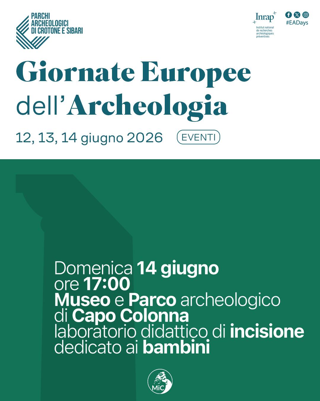 Giornate Europee dell’Archeologia 2026