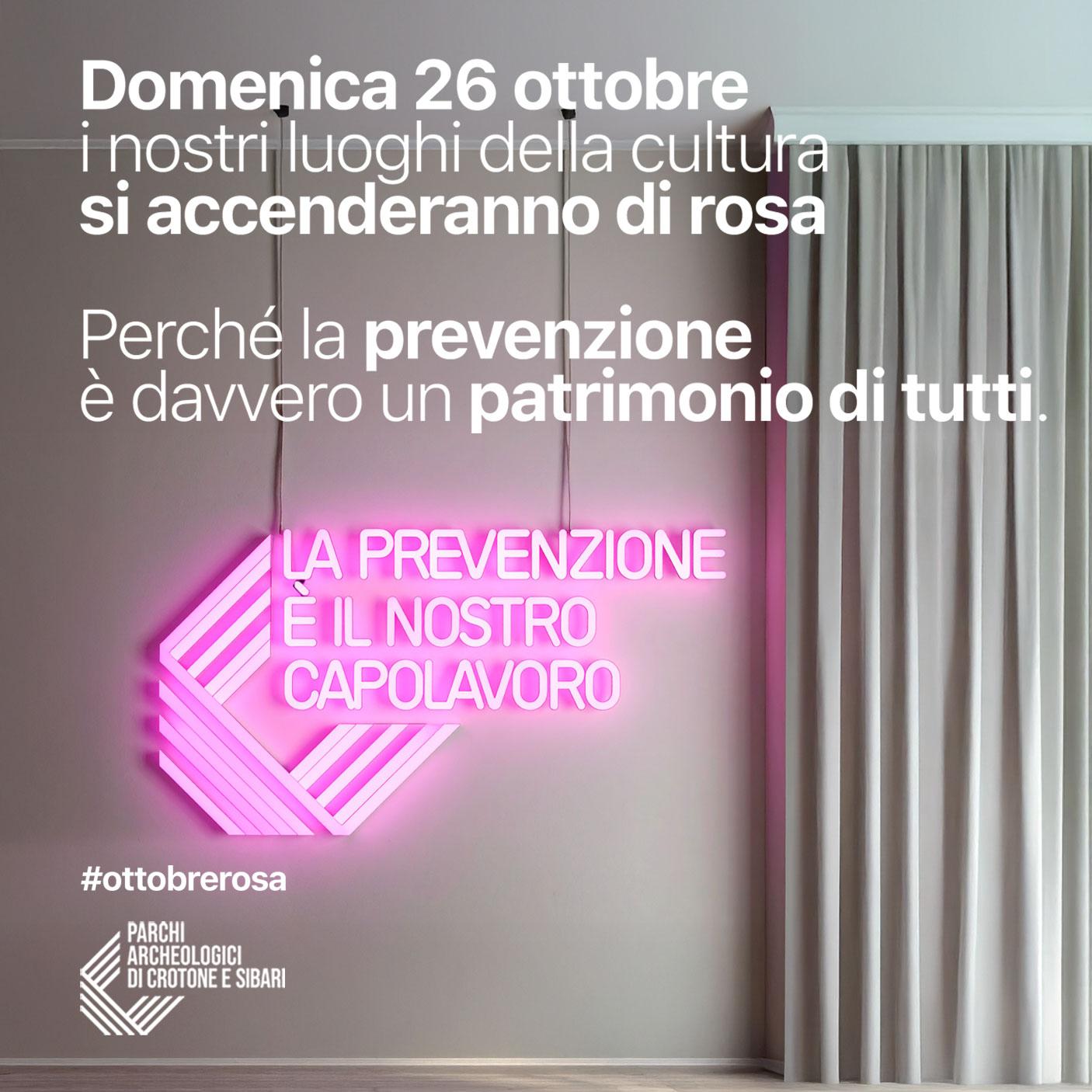 La prevenzione è il nostro capolavoro